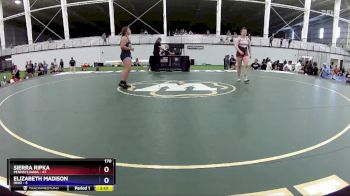 170 lbs Placement Matches (8 Team) - Sierra Ripka, Pennsylvania vs Elizabeth Madison, Ohio