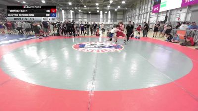 175 lbs Champ. Round 2 - Hunter Leth, Shelton Wrestling Club vs Hunter Nicholson, Inland Northwest Wrestling Training Center
