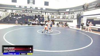 125 lbs Round 3 (4 Team) - Nadia Edmist, Sisters On The Mat vs Emma Parker, Utah 2