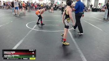 80 lbs Round 7 (8 Team) - Rocco Fabri, 84 Athletes vs Kayden Lighthill, Terps Xpress