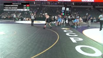 150 lbs Consi Of 8 #1 - Logan Struthers, Clovis (CS) vs Max Del Bosque, Clovis North (CS)