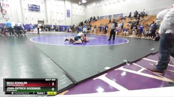 215 lbs Cons. Round 4 - John-Patrick Goodings, Northwest vs Beau Koogler, Franklin Road Aca.