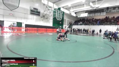 144 lbs Champ. Round 1 - William Mikel, Glendora vs Joseph Castillo, West Covina