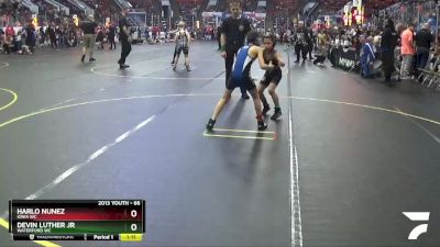 66 lbs Cons. Round 2 - Harlo Nunez, Ionia WC vs Devin Luther Jr, Waterford WC