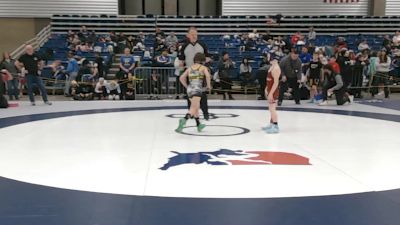 59 lbs Cons. Sub-rd Of 16 - Brooks Riesen, The Fort Hammers Wrestling vs Bryce Writt, Young Guns Wrestling Club