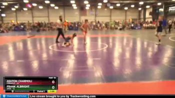 76 lbs Round 3 - Ashton Charmoli, PINnacle vs Frank Albright, Apex