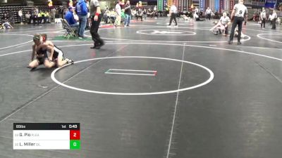 65 lbs Round Of 64 - Gage Pio, Pleasant Valley vs Lincoln Miller, Oil City