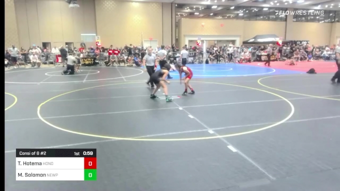 94 lbs Consi Of 8 #2 - Tia Hotema, Honolulu WC vs Marlee Solomon ...