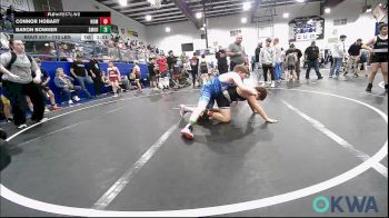 110 lbs Rr Rnd 2 - Connor Hobart, Team Nomad vs Baron Bowker, Southmoore SaberCats Wrestling