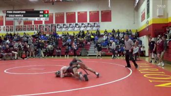 132 lbs Cons. Round 2 - Finn Crawford, Independence vs Cole Mintle, Grinnell