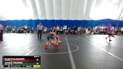 120 lbs Round 3 (8 Team) - Dominic Prosperi, 330 Lab vs Blake Ecklebarger, CP Elite