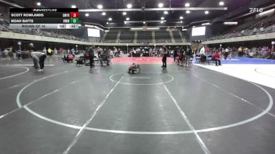 52 lbs Round Of 16 - Scott Rowlands, Smyrna vs Noah Batts, Owings Mills