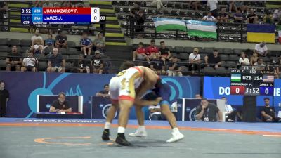 71 kg 1/4 Final - Farrukhbek Jumanazarov, Uzbekistan vs Jayden James, United States