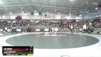 157 lbs Champ. Round 1 - Luke Robards, Indianapolis vs Jim Green, Fairmont State
