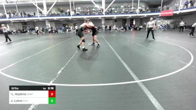 197 lbs Round Of 64 - Levi Hopkins, Campbell vs Joey Lyons, Cleveland State