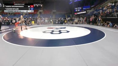 106 lbs Champ. Rd Of 32 - Kosta Hatzigeorgiou, MO vs Colton Wyller, IL