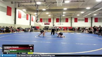 138 lbs Quarterfinal - Paula Wilhelm, Bonneville vs Cameron Francis, Twin Falls