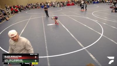 67-74 lbs Cons. Round 2 - Levi Oeltjenbruns, Owatonna Wrestling Academy vs Blaze Berguetski, St. Francis Gladiators