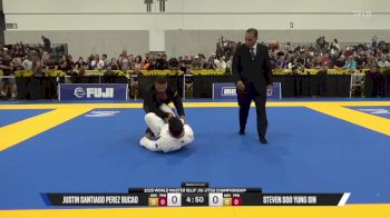Steven Soo Yung Sin vs Justin Santiago Perez Bucao 2025 World Master IBJJF Jiu-Jitsu Championship