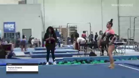 Payton Greene - Floor, Airborne Gym - 2021 Region 3 Women's Championships