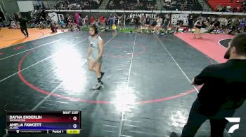 150 lbs Quarterfinal - Dayna Enderlin, Washington vs Amelia Fawcett, Alaska