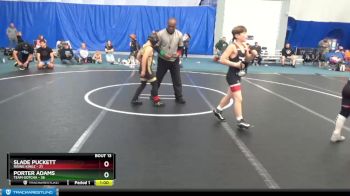90 lbs Round 5 (6 Team) - Slade Puckett, Rising Kingz vs Porter Adams, Team Gotcha