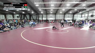 106 lbs Finals (4 Team) - Conner Lewis, Salem Hills vs Abel Schupbach, North Summit
