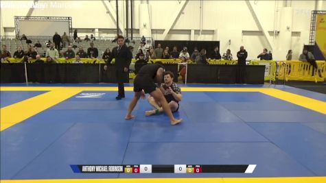 Adolfo Santiago Suarez Arias vs Anthony Michael Robinson 2024 World IBJJF Jiu-Jitsu No-Gi Championship