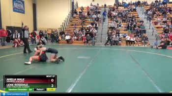 115 lbs Round 1 - Lexie Rosedale, Moen Wrestling Academy vs Amelia Walk, Immortal Athletics