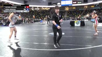 117 lbs Cons. Round 2 - Jenna Beddow, McKendree University vs Tatiana Walker, Sacred Heart