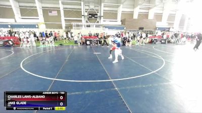 150 lbs Cons. Round 6 - Charles Laws-Albano, AZ vs Jake Glade, CO