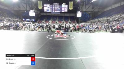 126 lbs Rnd Of 128 - Doyle Grosz, Ohio vs Mason Spear, Wisconsin
