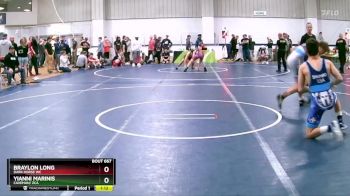 135 lbs Champ. Round 3 - Yianni Marinis, Caveman/ ZCA vs Braylon Long, Dark Horse WC