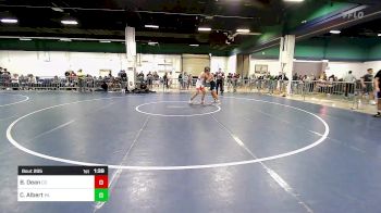 150 lbs Consi Of 32 #2 - Brandon Dean, CO vs Cole Albert, PA