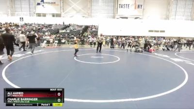 74 lbs Quarterfinal - Ali Ahmed, HF-L Wrestling vs Charlie Barringer, WRCL Wrestling Club