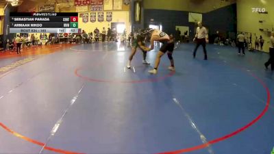 165 lbs 3rd Place Match - Sebastian Parada, Centennial (Corona) vs Armaan Nikoo, Irvine