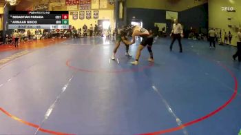 165 lbs 3rd Place Match - Sebastian Parada, Centennial (Corona) vs Armaan Nikoo, Irvine