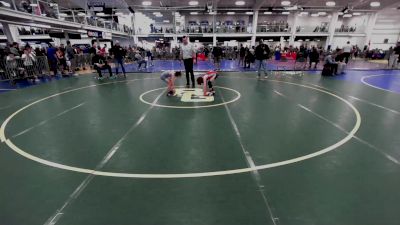 64 lbs Rr Rnd 3 - Keegan Haley, Billerica vs Tate Hosford, New England Gold WC