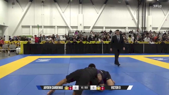 VICTOR D vs JAYDEN CARDENAS 2024 World IBJJF Jiu-Jitsu No-Gi