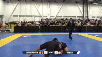 VICTOR D vs JAYDEN CARDENAS 2024 World IBJJF Jiu-Jitsu No-Gi Championship