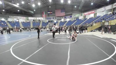 116 lbs 3rd Place - Hadley Carruthers, St. Paul Youth Wrestling vs Sydney Huber, Matpac Wrestling ND