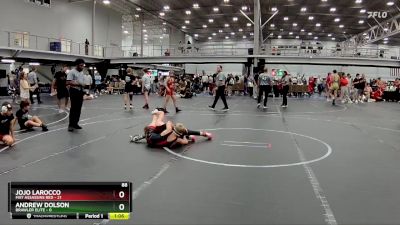 88 lbs Round 5 (8 Team) - Andrew Dolson, Brawler Elite vs Jojo LaRocco, Mat Assassins Red