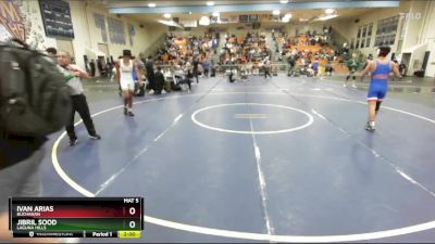 150 lbs 1st Place Match - Ivan Arias, Buchanan vs Jibril Sood, Laguna Hills