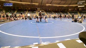 80 lbs Semifinal - Rann Hutson, Edmond North Huskies vs Liam Garcia, Mojo Mulisha 12U