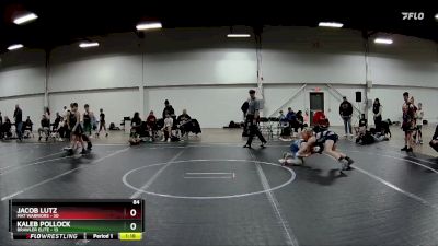 84 lbs Round 1 (4 Team) - Jacob Lutz, Mat Warriors vs Kaleb Pollock, Brawler Elite