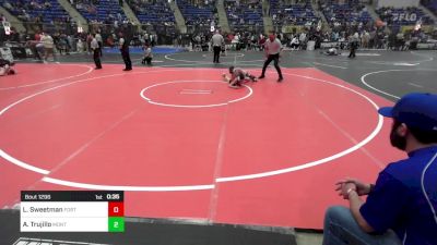 105 lbs Consi Of 8 #2 - Logan Sweetman, Fort Lupton vs Alias Trujillo, Montrose Elite