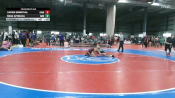 106 lbs 1 - Sean Apodaca, DARKHORSE vs Xavier Bernthal, OTM WALTERS WRESTLING