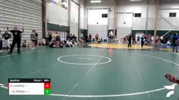 190 lbs Semifinal - Daycen Phillips, Rogue Warrior Wrestling vs Zander Lockling, 2TG