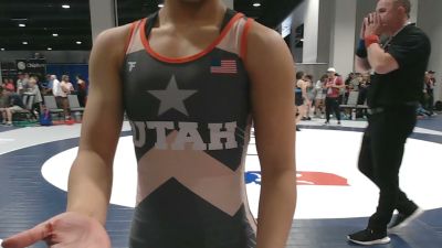 105 lbs Cons. Sub-rd Of 16 - Noemi Garcia, Sanderson Wrestling Academy vs Alyssa Saldate, Gold Rush Wrestling