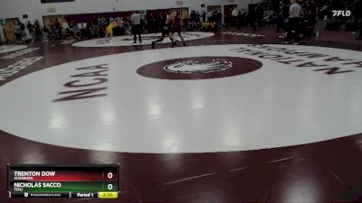 165 lbs Quarterfinal - Nicholas Sacco, TCNJ vs Trenton Dow, Augsburg